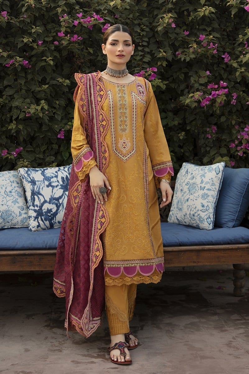 Qalamkar Qline Linen Collection – NW-13 - Image 5