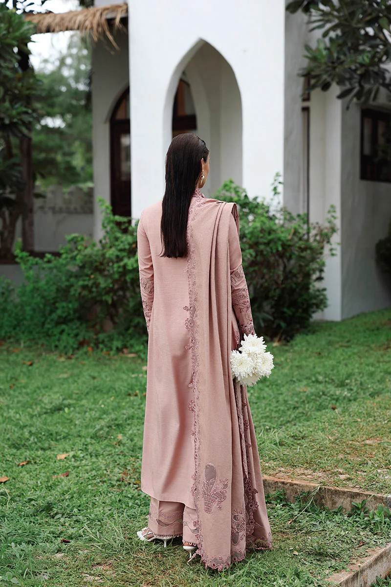 Qalamkar Qline Linen Fall – KL-08 VEIL - Image 10