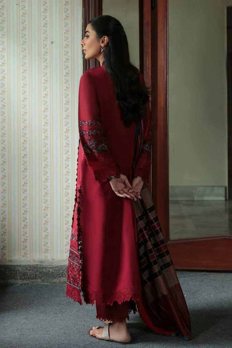 Qalamkar Qline Summer Lawn Collection 2022 – AQ-07 MAYA - Image 8
