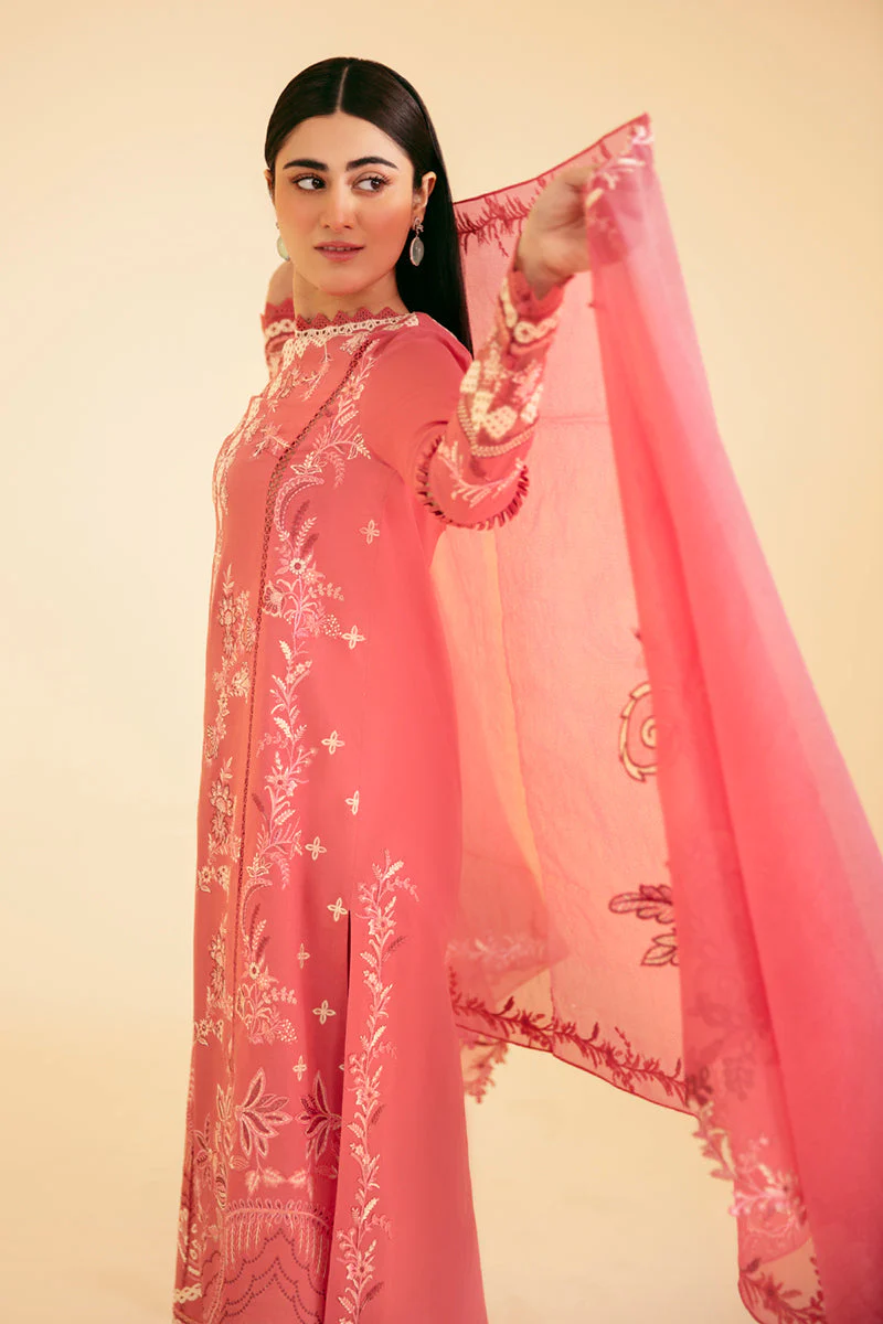 Qalamkar Qlinekari Chikankari Lawn – SQ-09 SENA - Image 4