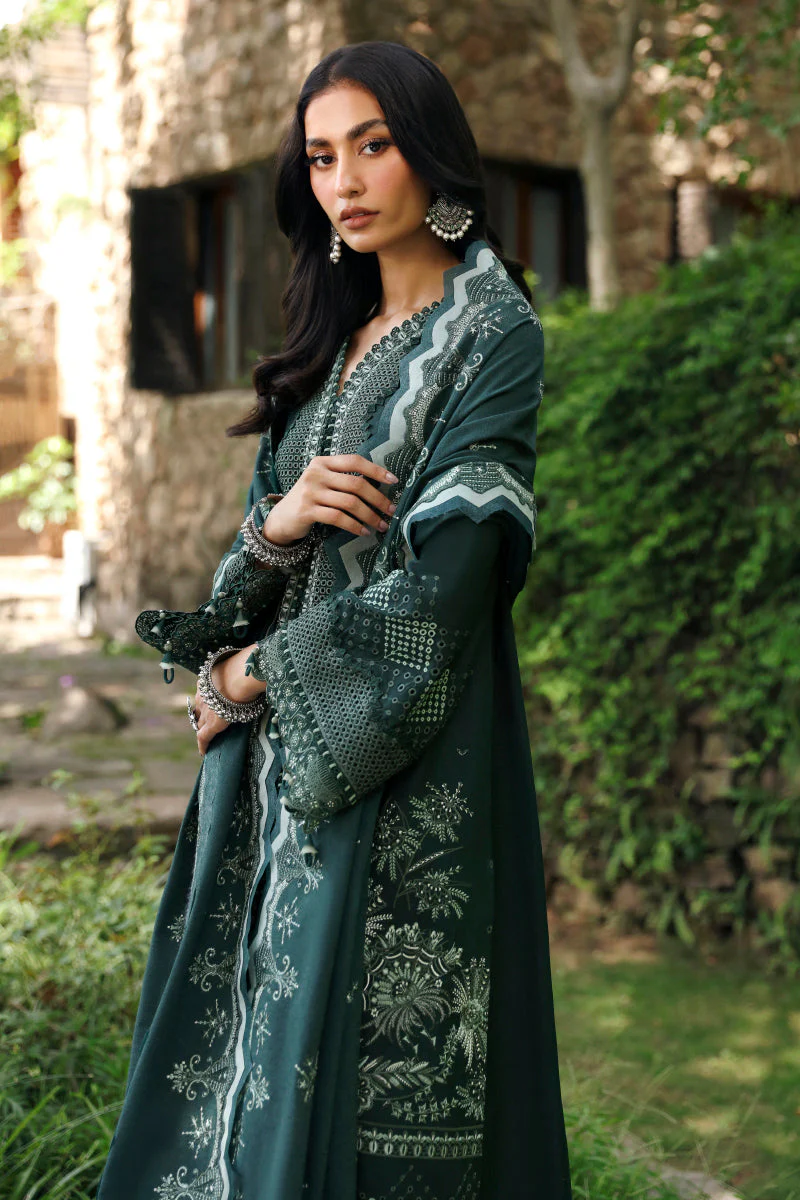 Qalamkar Qlinekari Fall/Winter Linen – LM-05 AILIS - Image 4