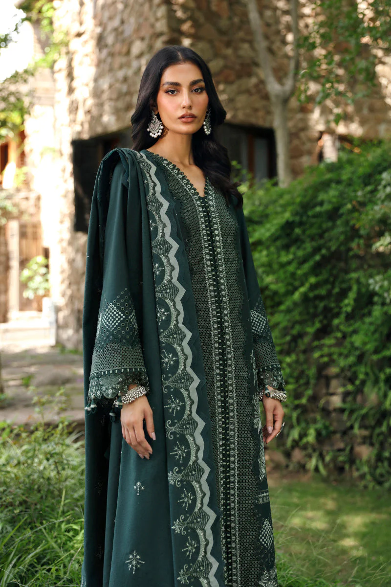 Qalamkar Qlinekari Fall/Winter Linen – LM-05 AILIS - Image 7
