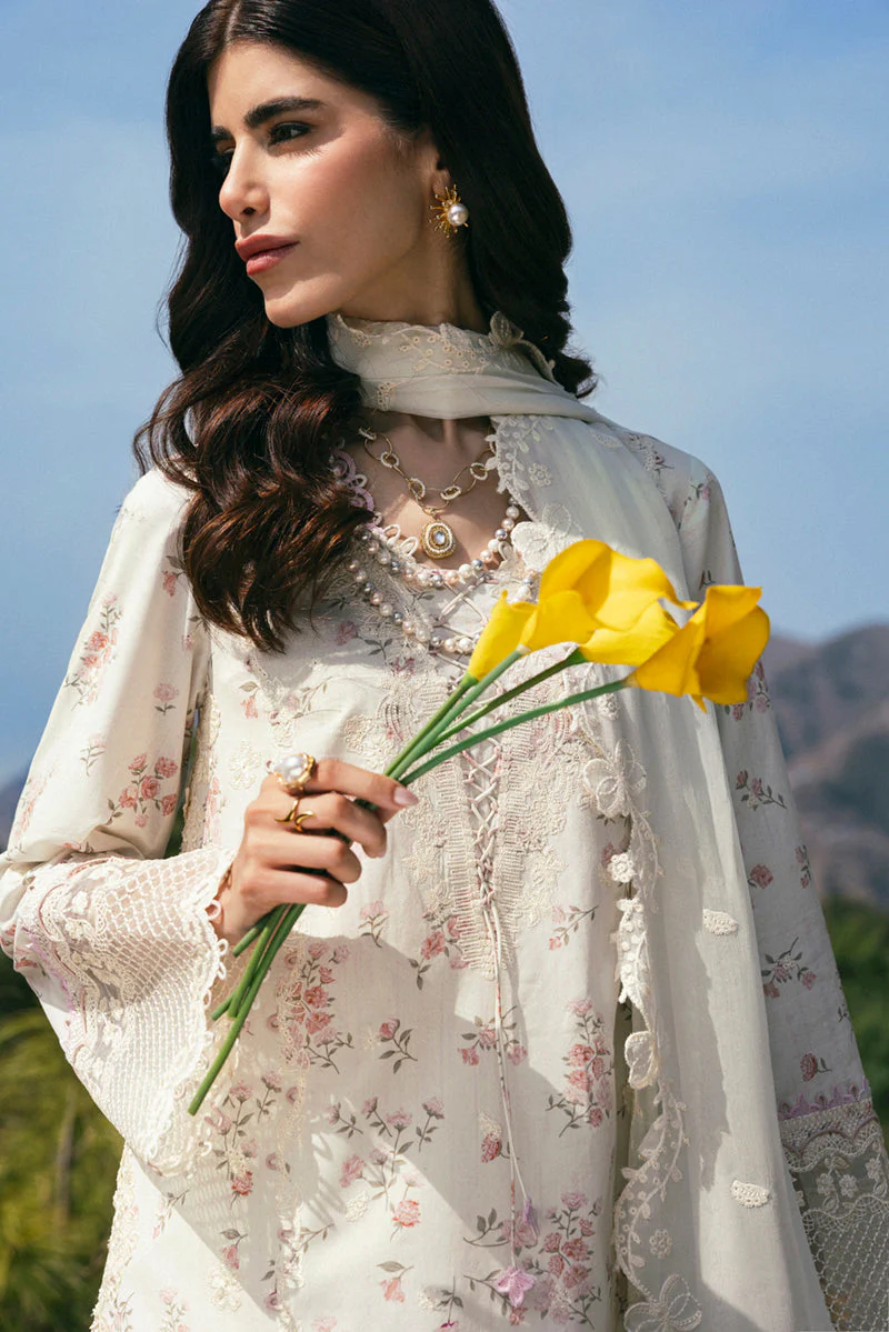 Qalamkar Qlinekari Lawn – DC-13 Miri - Image 6