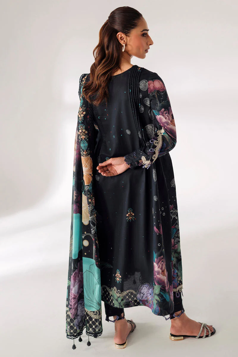 Qalamkar Qprints Eid Edit Lawn – AR-01  ANIQA - Image 5