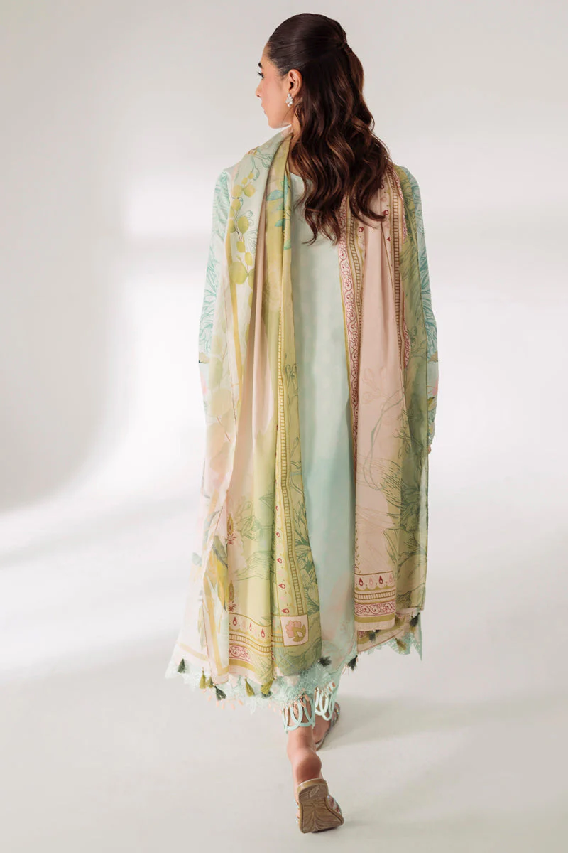 Qalamkar Qprints Eid Edit Lawn – AR-04 NELLA - Image 5