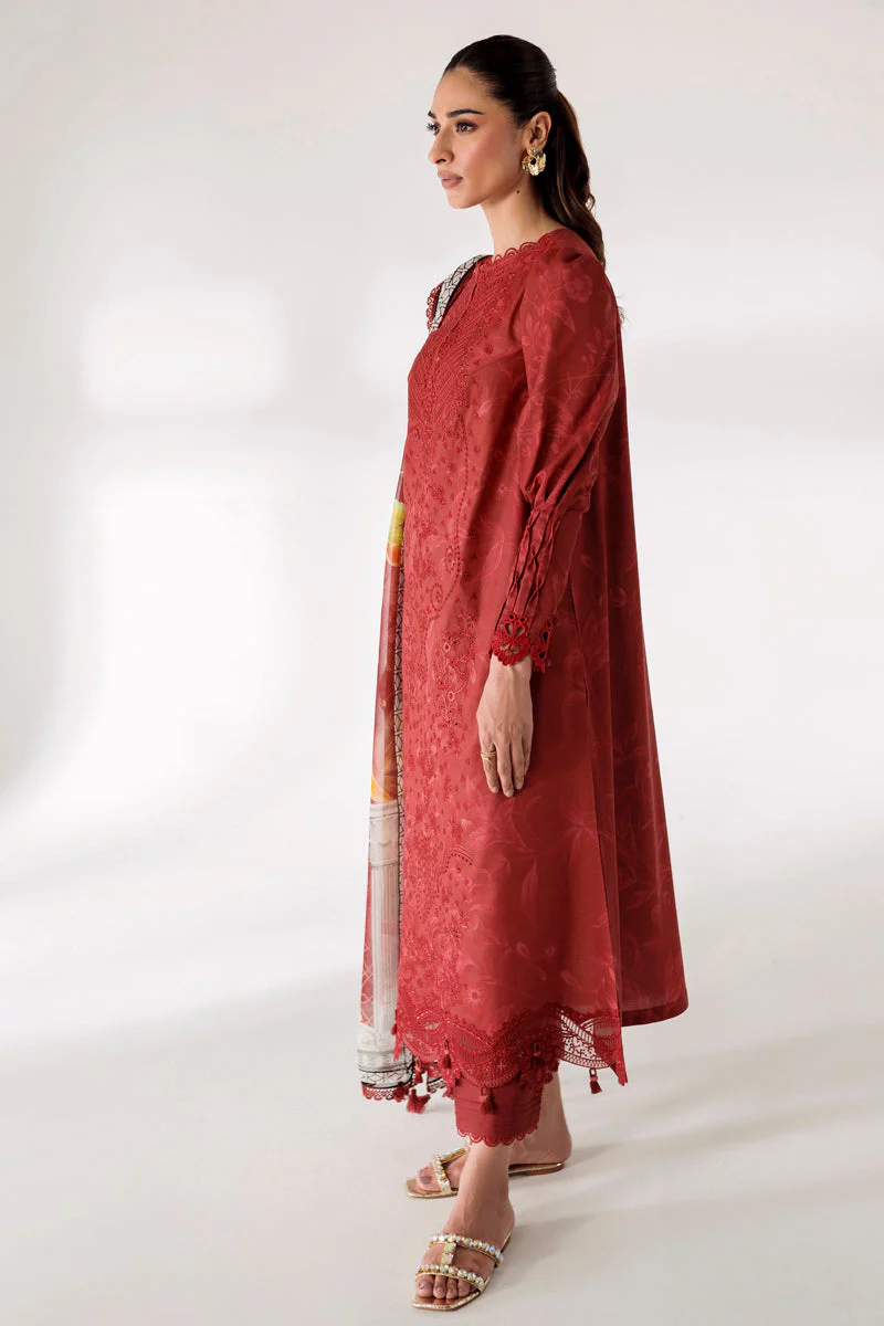 Qalamkar Qprints Eid Edit Lawn – AR-09 RENEE - Image 4