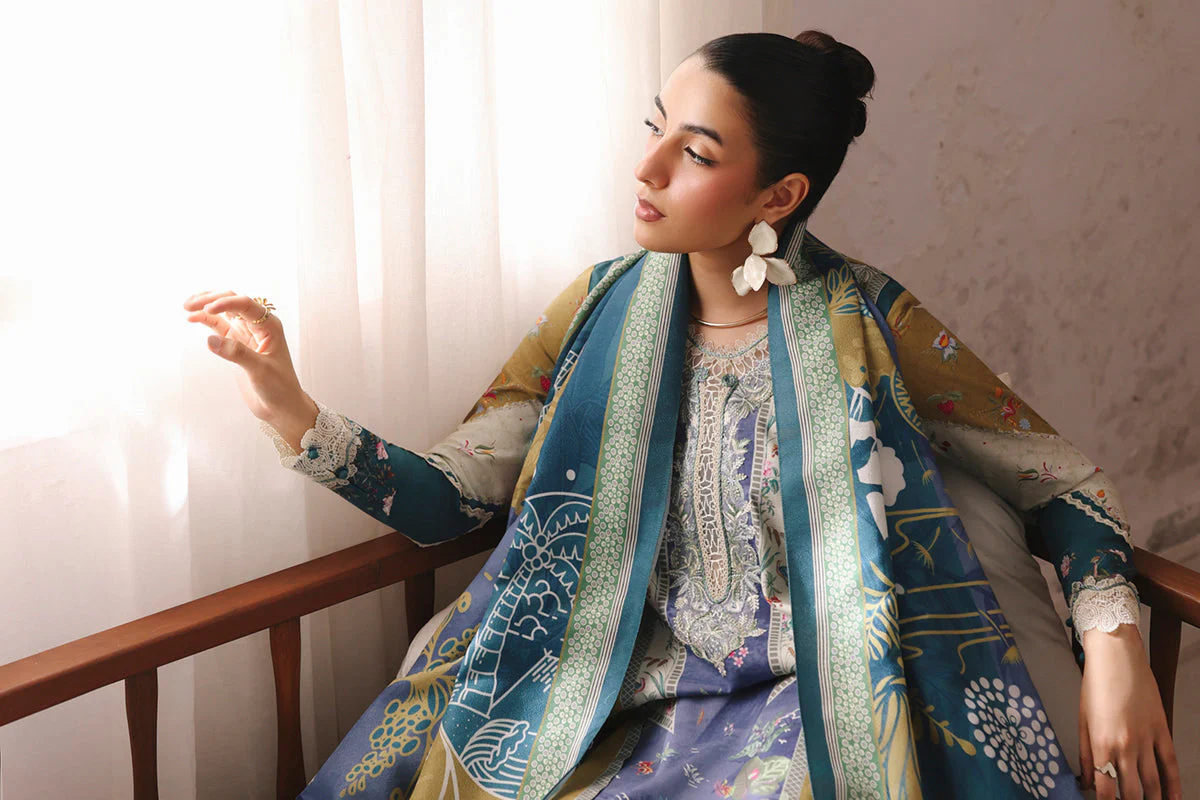 Qalamkar QPrints Fall/Winter – QW-10 (A) ALINA - Image 5