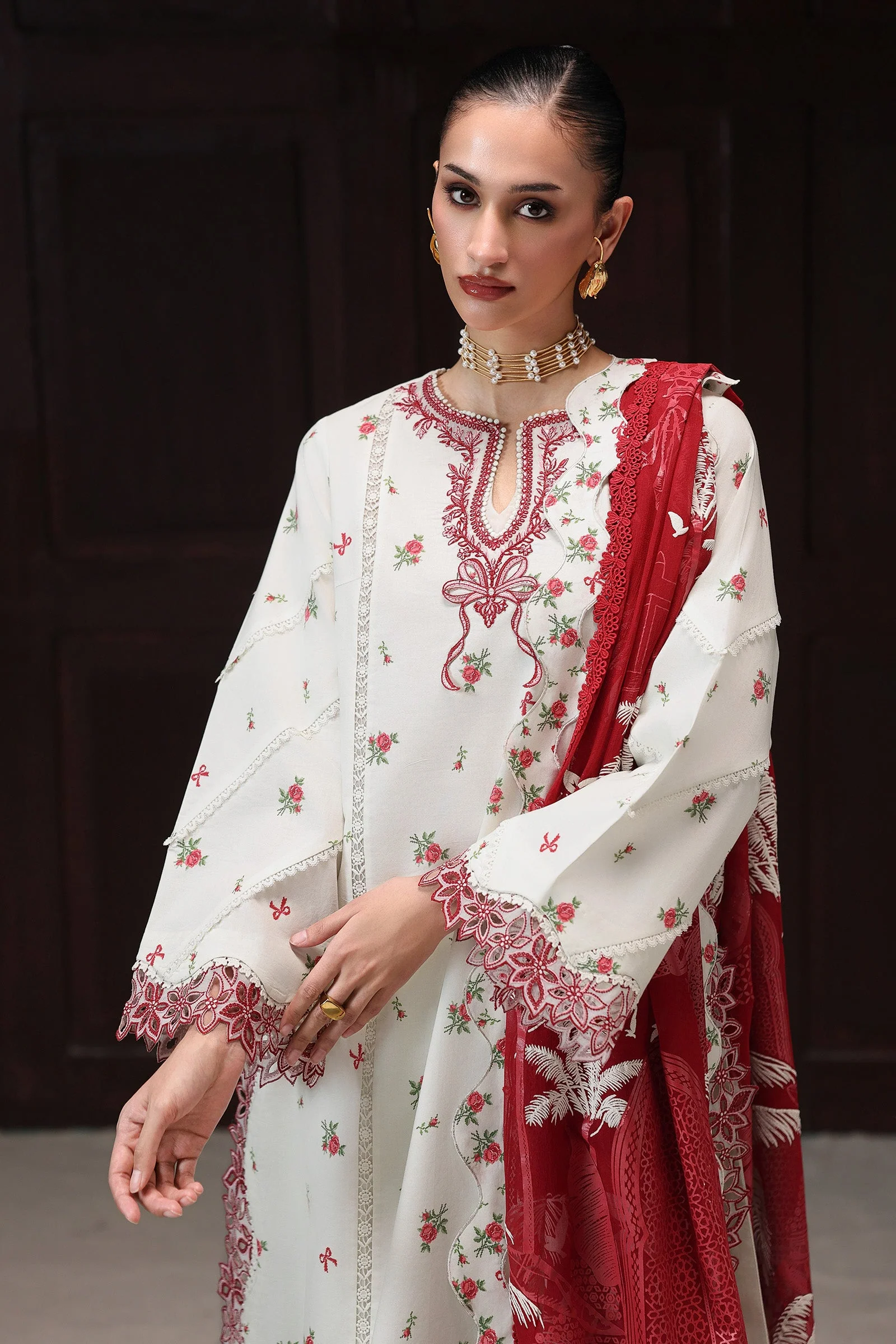 Qalamkar QPrints Lawn Drop II – QQP-02 (B) HANIA - Image 6