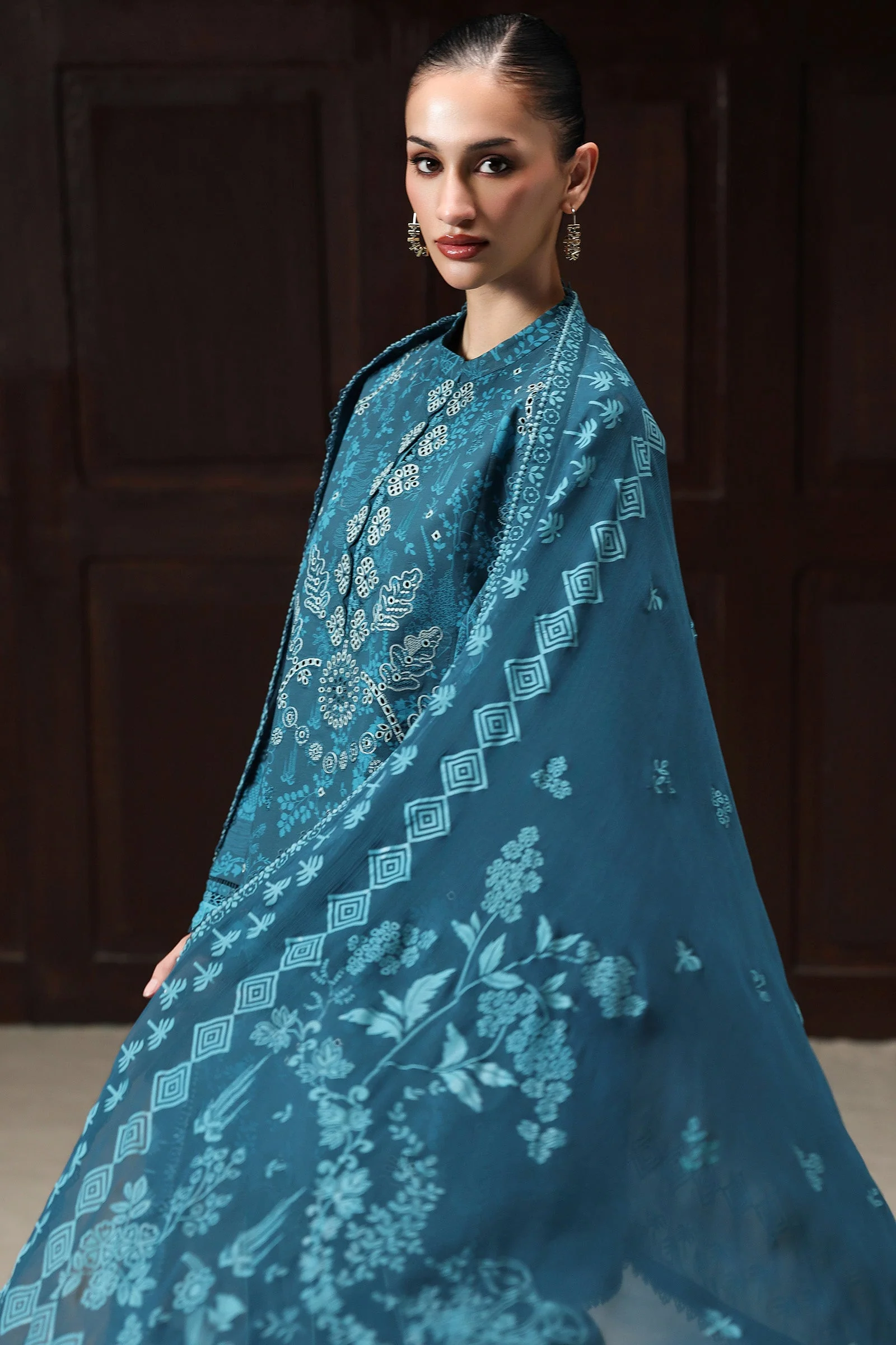Qalamkar QPrints Lawn Drop II – QQP-06 (A) ALYRA - Image 7