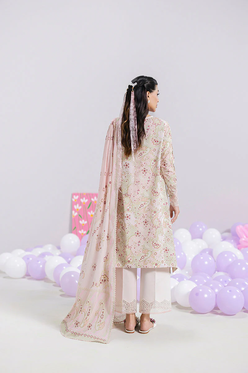 Qalamkar QPrints Lawn Vol-2 – EM-03 (B) MIRA - Image 2