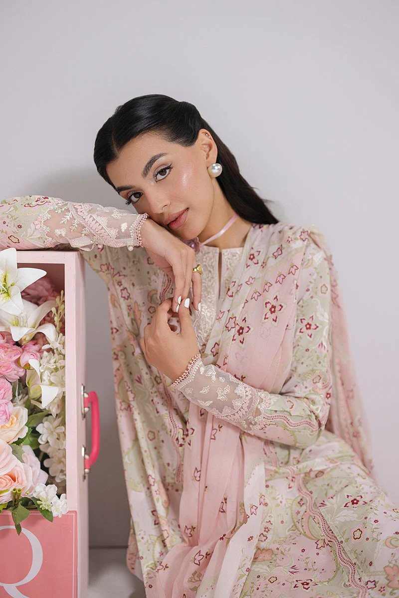 Qalamkar QPrints Lawn Vol-2 – EM-03 (B) MIRA - Image 3