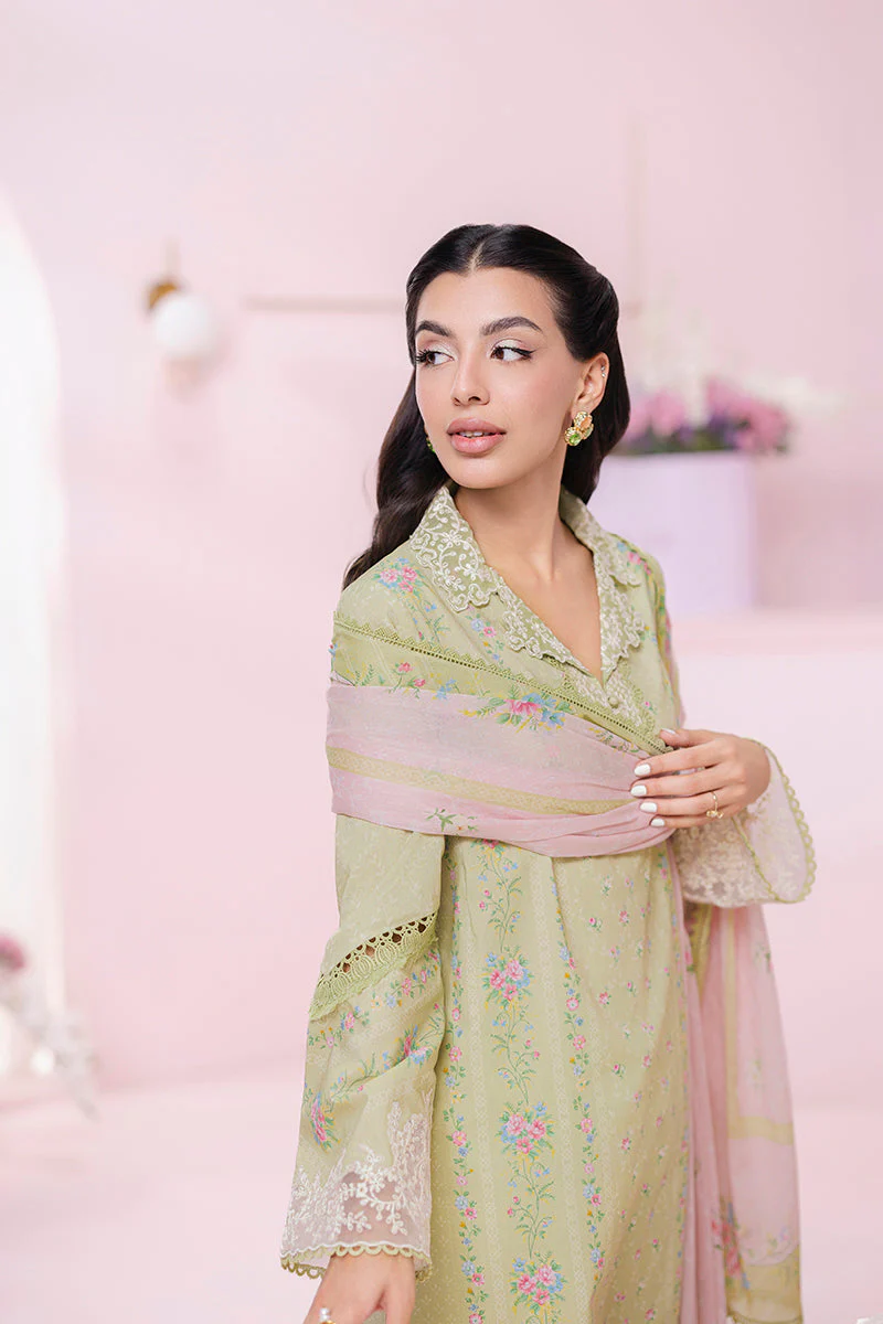 Qalamkar QPrints Lawn Vol-2 – EM-07 (A) XENA - Image 4