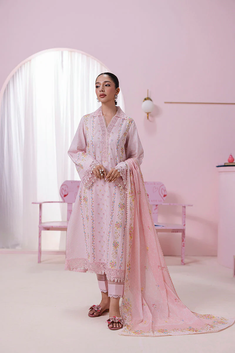 Qalamkar QPrints Lawn Vol-2 – EM-07 (B) EDEN - Image 2