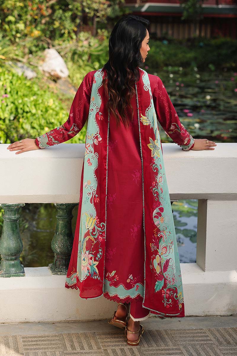Qalamkar QPrints Spring/Summer Lawn – AX-05 (A) BRIE - Image 2