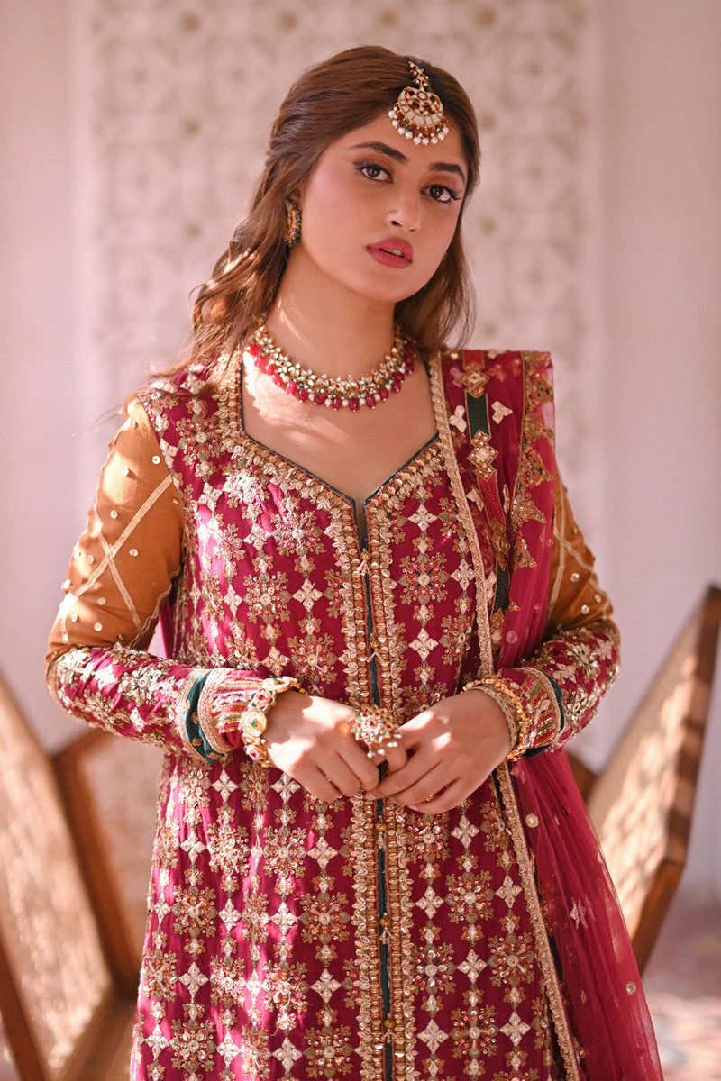 Qalamkar Sahiba Luxury Formals 2023 – SF-01 RIHA - Image 2