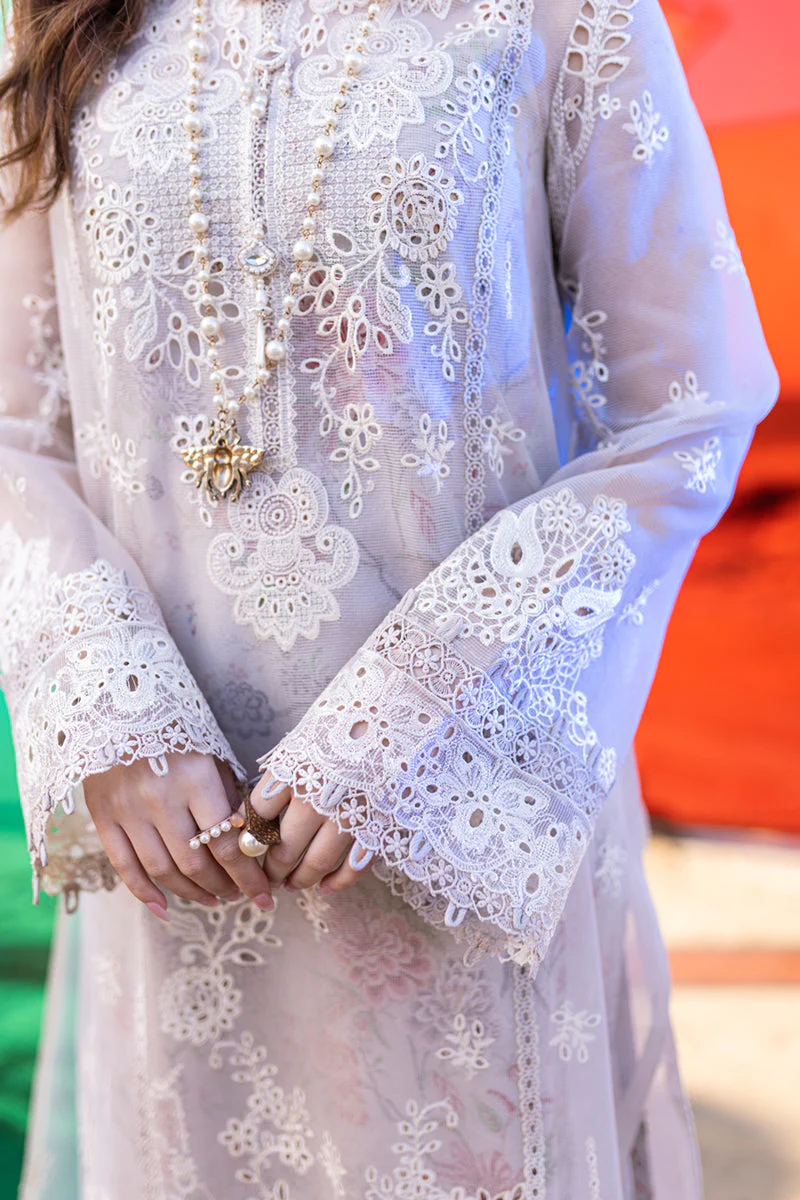 Qalamkar Sahil Kinare Luxury Lawn Collection 2024 – FP-11 EMIRA - Image 2