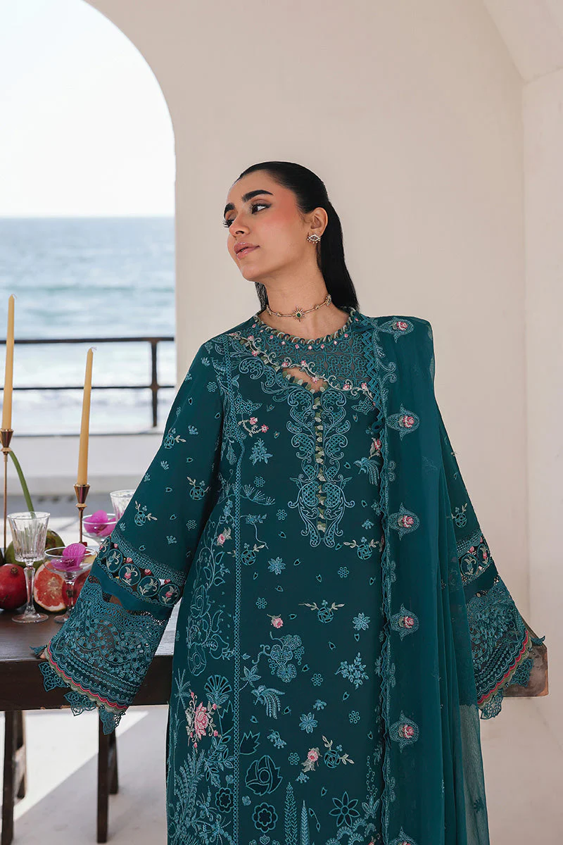 Qalamkar Sahil Luxury Lawn – SA-04 ELIF - Image 8
