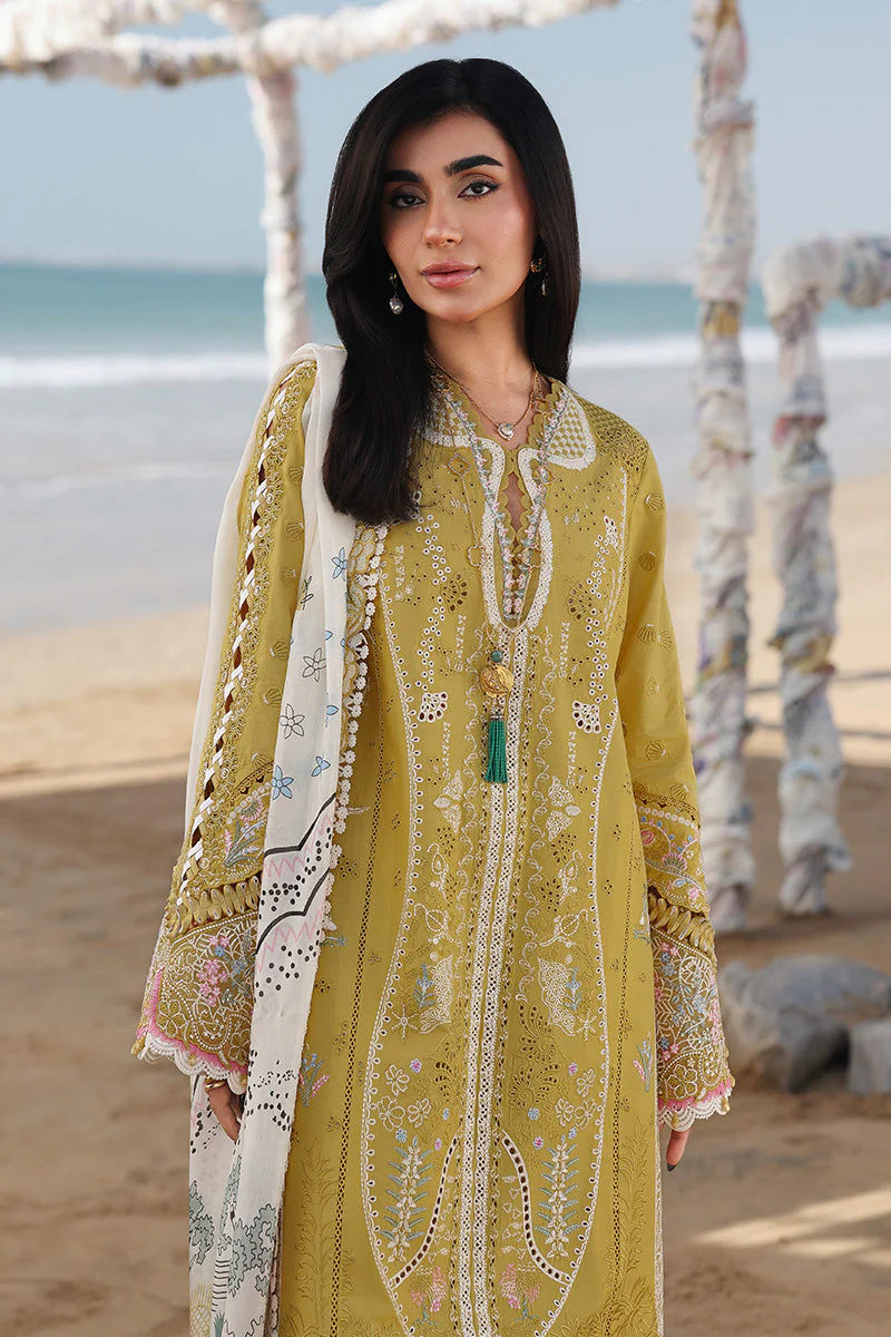 Qalamkar Sahil Luxury Lawn – SA-07 HIRA - Image 4