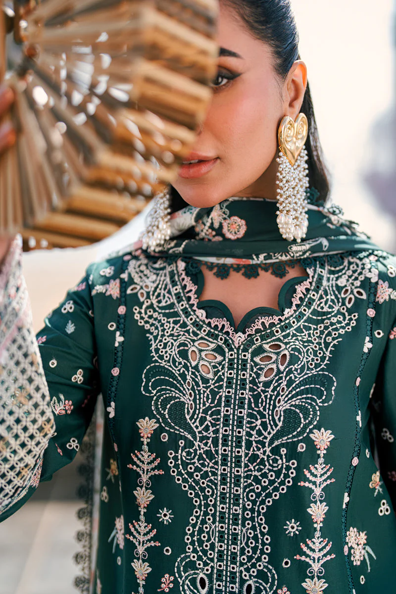 Qalamkar X Hania Aamir · Spring/Summer Luxury Lawn – FK-13 ELIZA - Image 6