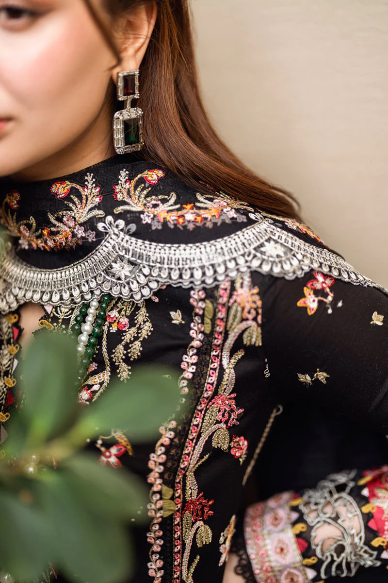 Qalamkar X Hania Aamir · Spring/Summer Luxury Lawn – FK-15 HANNAH - Image 8