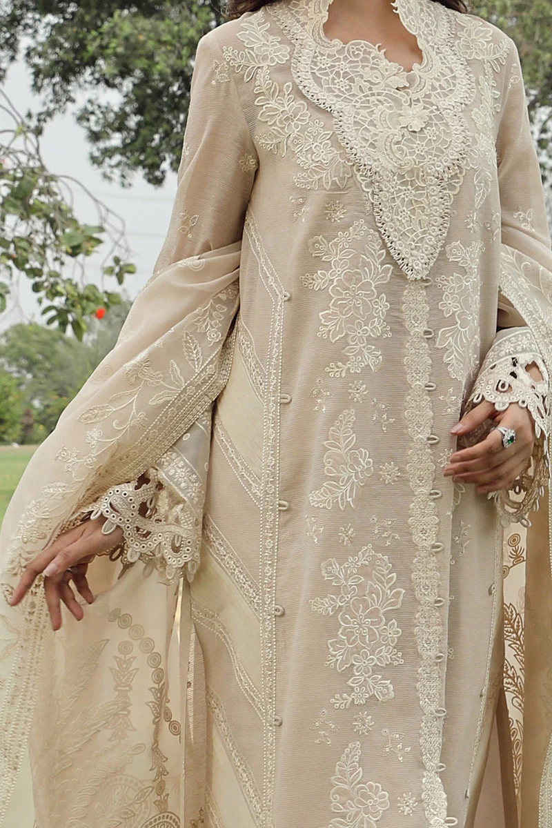 Qalamkar X Sajal Ali Luxury Festive Lawn – PS-02 ERICA - Image 2