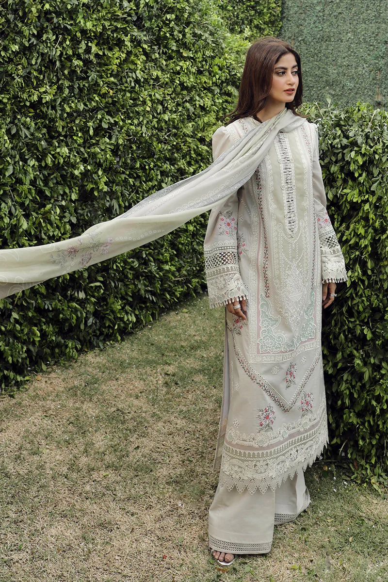 Qalamkar X Sajal Ali Luxury Festive Lawn – PS-11  RINNAH - Image 3