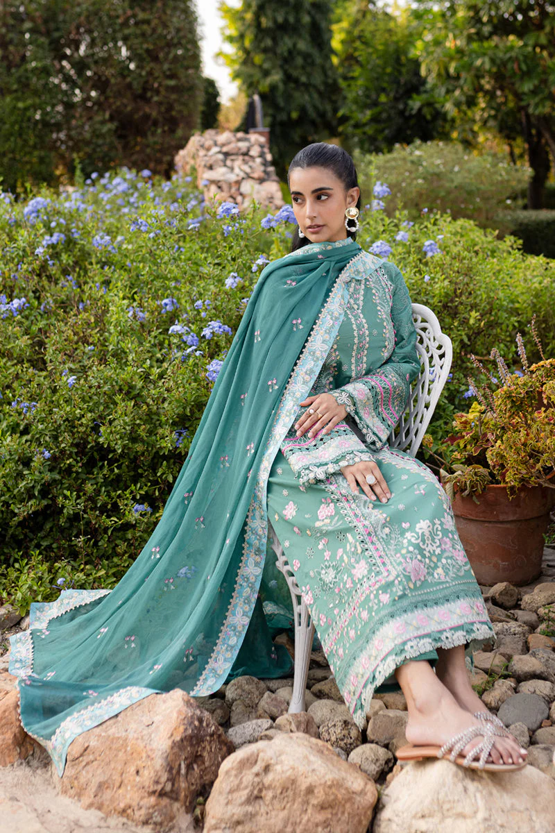 Qalamkari Qline Summer Lawn – QM-06 Omi - Image 3