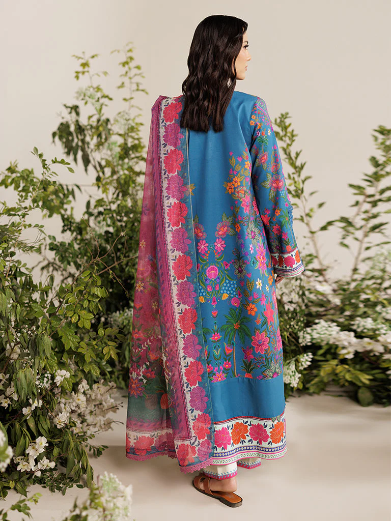 RajBari Amal Summer Prints Lawn – D-05 - Image 2