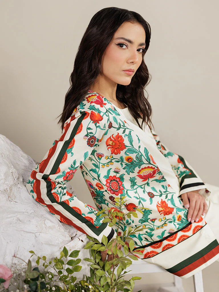 RajBari Amal Summer Prints Lawn – D-13 - Image 4