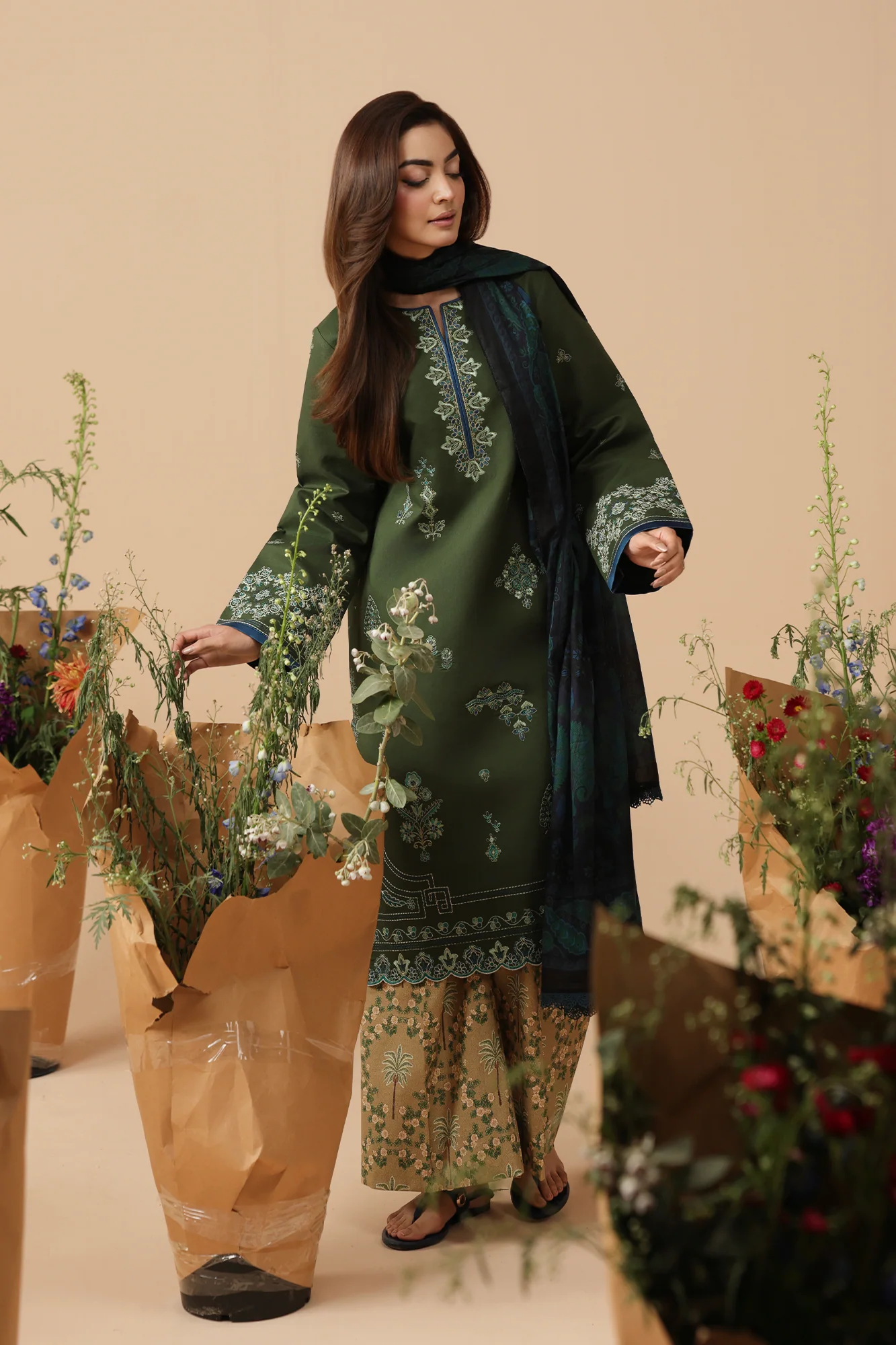 RajBari Jahaan Lawn Edit – J-07 - Image 5