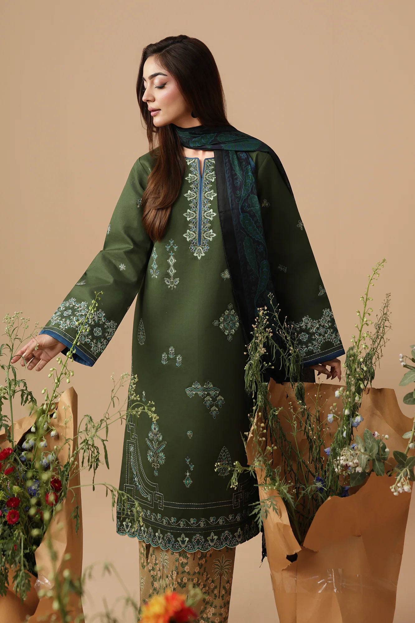 RajBari Jahaan Lawn Edit – J-07 - Image 6