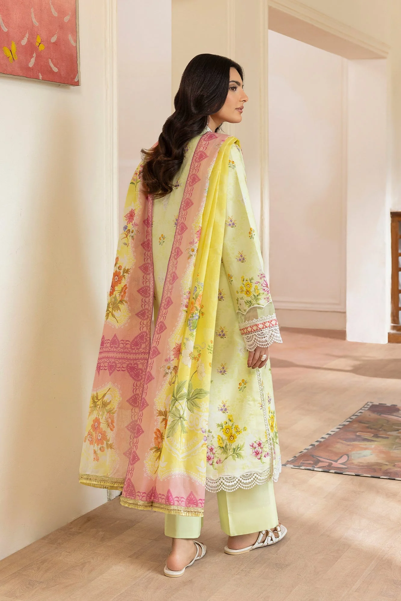 RajBari Nissa Summer Prints Lawn – N-10 - Image 2