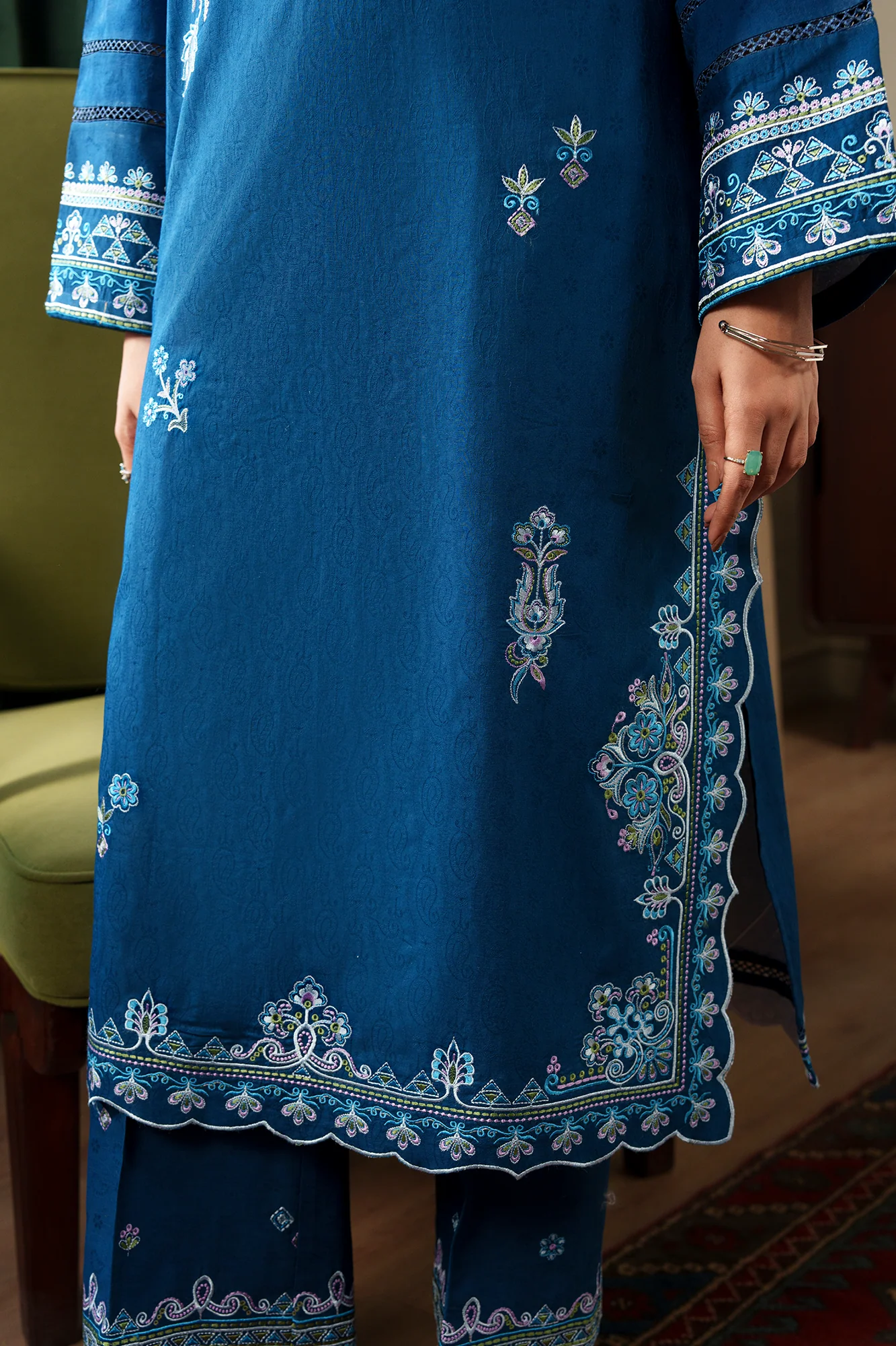RajBari Pret Eid Edit RTW – Zareen - Image 5