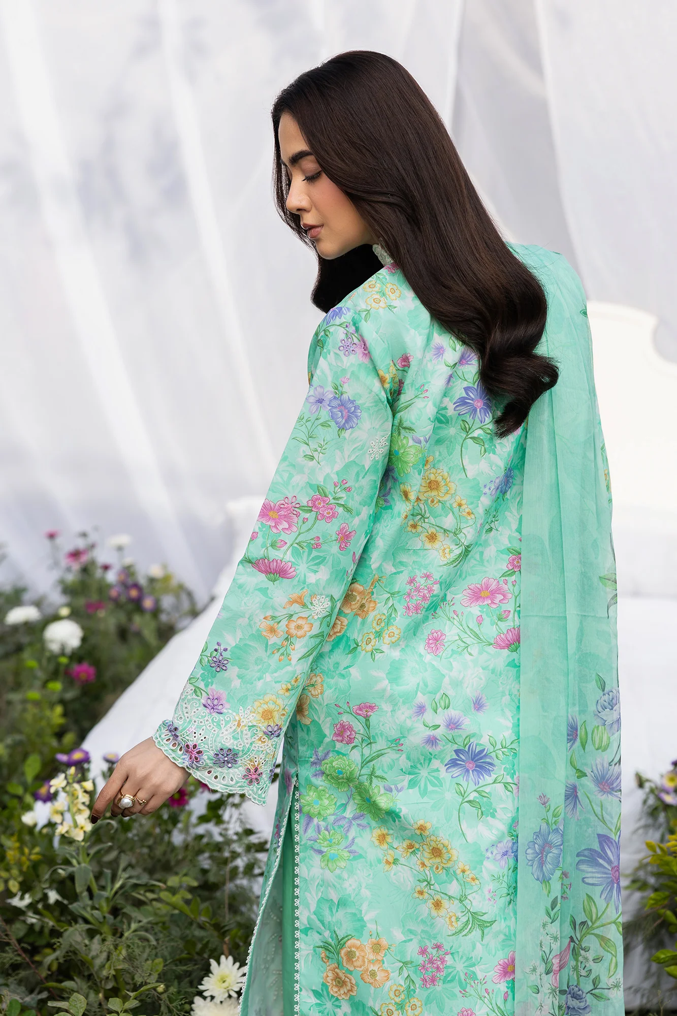 RajBari Printkari Lawn – E-08 - Image 5