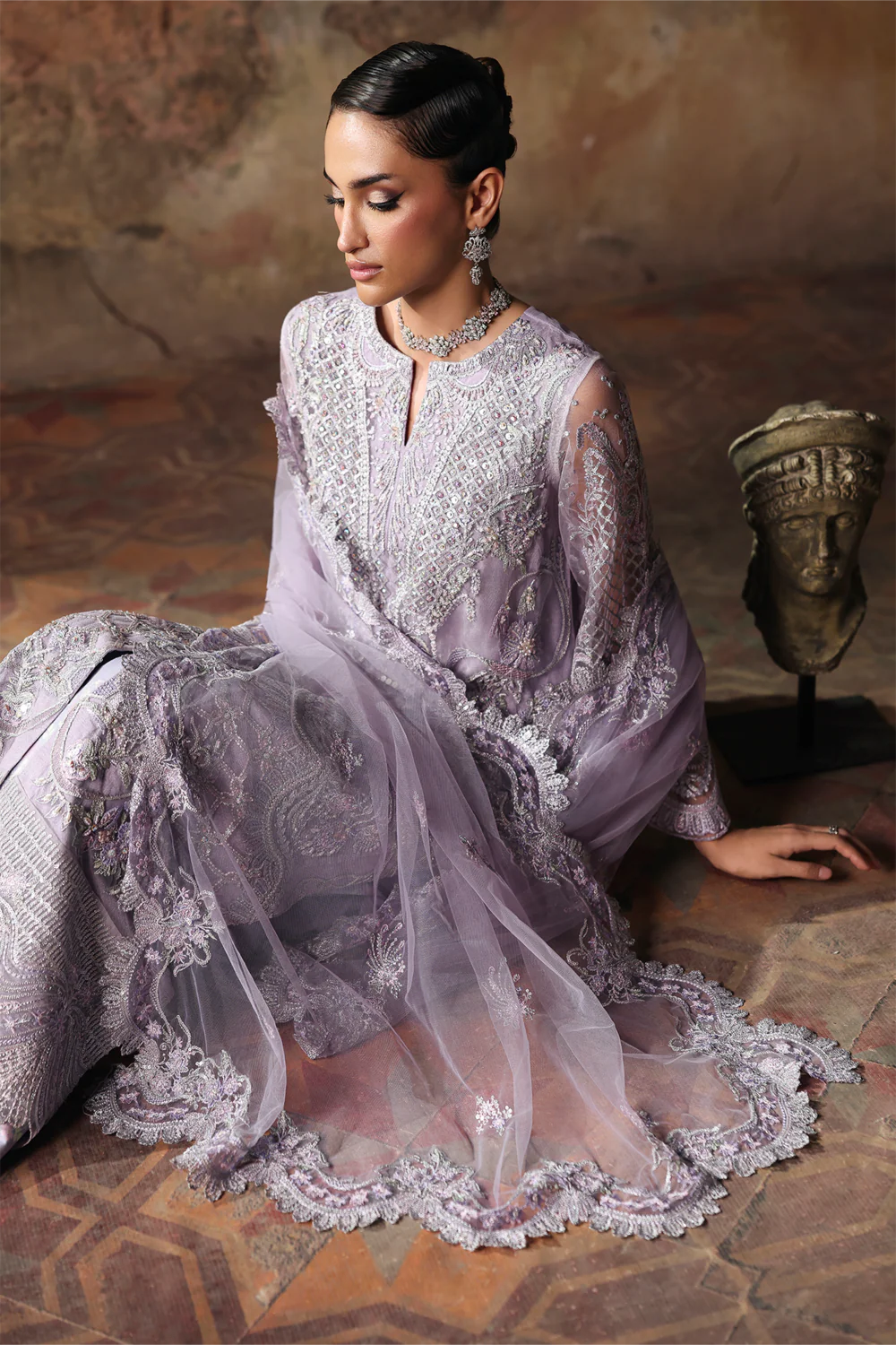 RajBari Sage Luxury Festive Formals – Valencia - Image 3