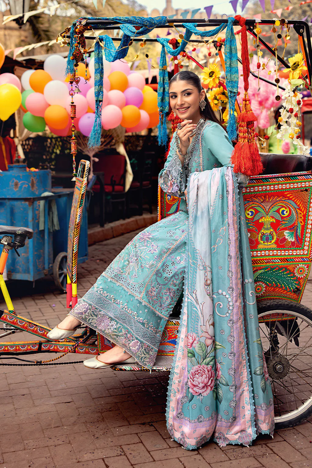 Ramsha Andaaz Lawn Vol-11 – Z-1110 - Image 3