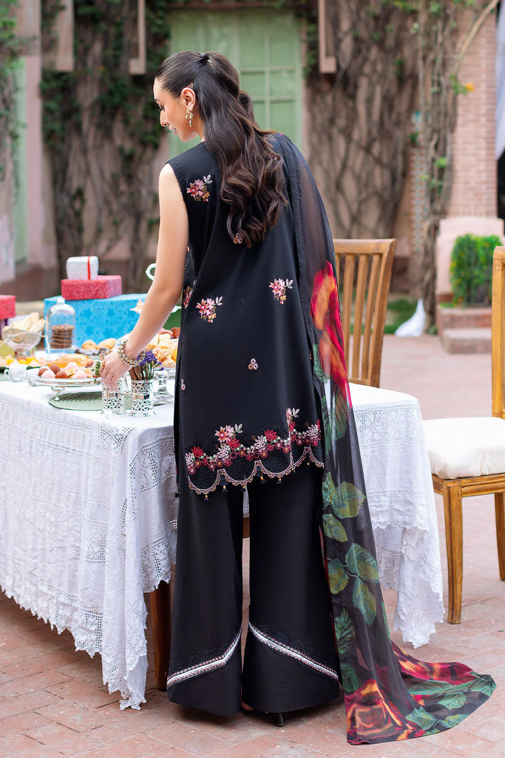 Ramsha Andaaz Lawn Vol-12 – Z-1203 - Image 5