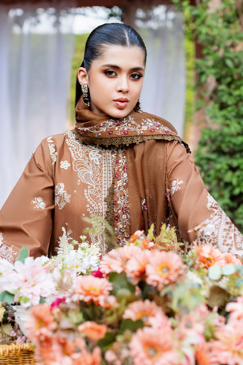 Ramsha Andaaz Lawn Vol-12 – Z-1208 - Image 3
