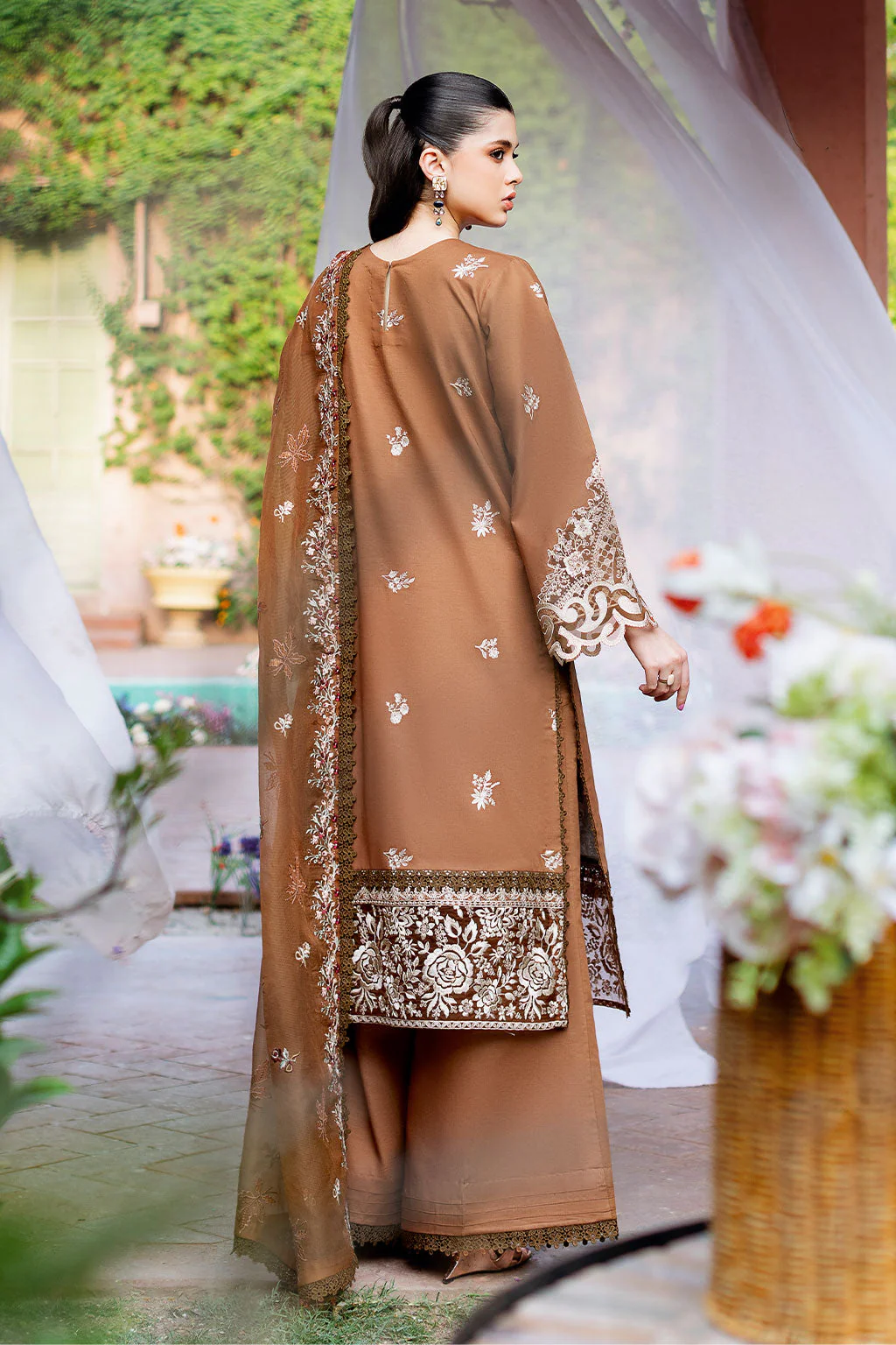 Ramsha Andaaz Lawn Vol-12 – Z-1208 - Image 4