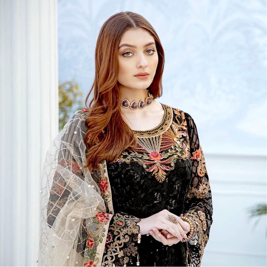 Ramsha Chevron Chiffon Collection Vol 2 โ A-208 - Image 8