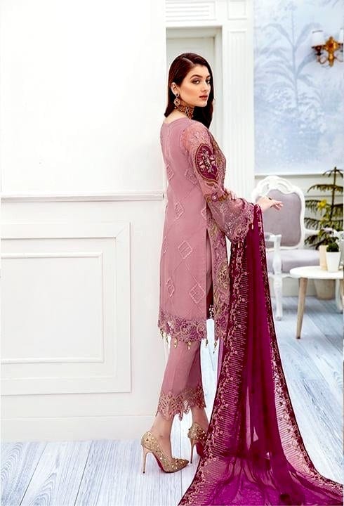 Ramsha Chevron Chiffon Collection Vol 2 – A-210 - Image 6