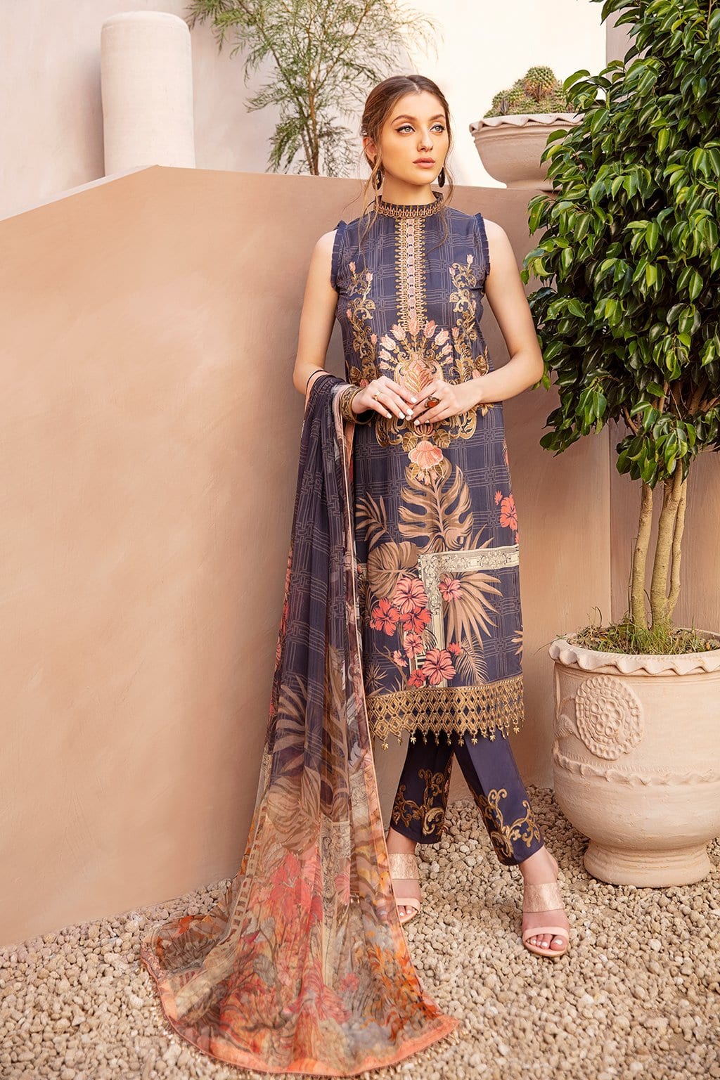 Ramsha Chevron Lawn Collection 2020 – C-403 - Image 3