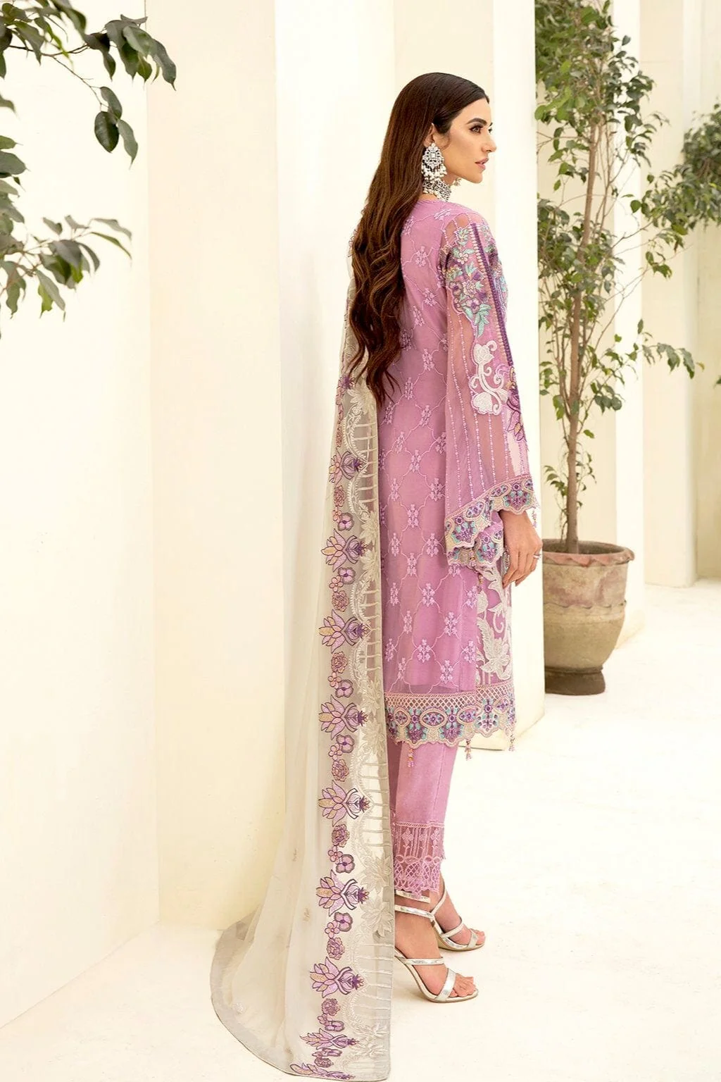 Ramsha Chevron Luxury Chiffon Collection Vol-3 – A-301 - Image 2