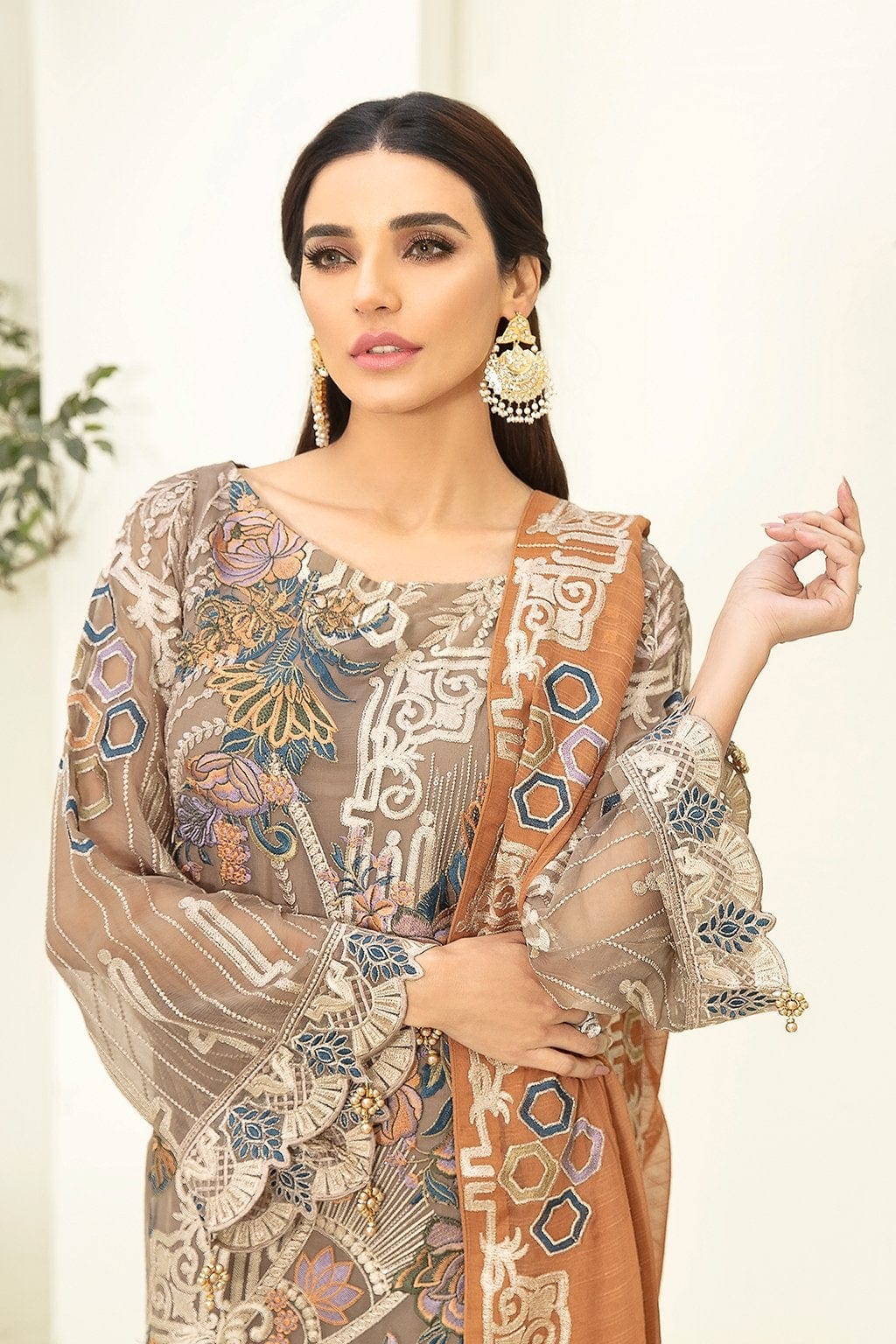 Ramsha Chevron Luxury Chiffon Collection Vol-3 – A-302 - Image 3