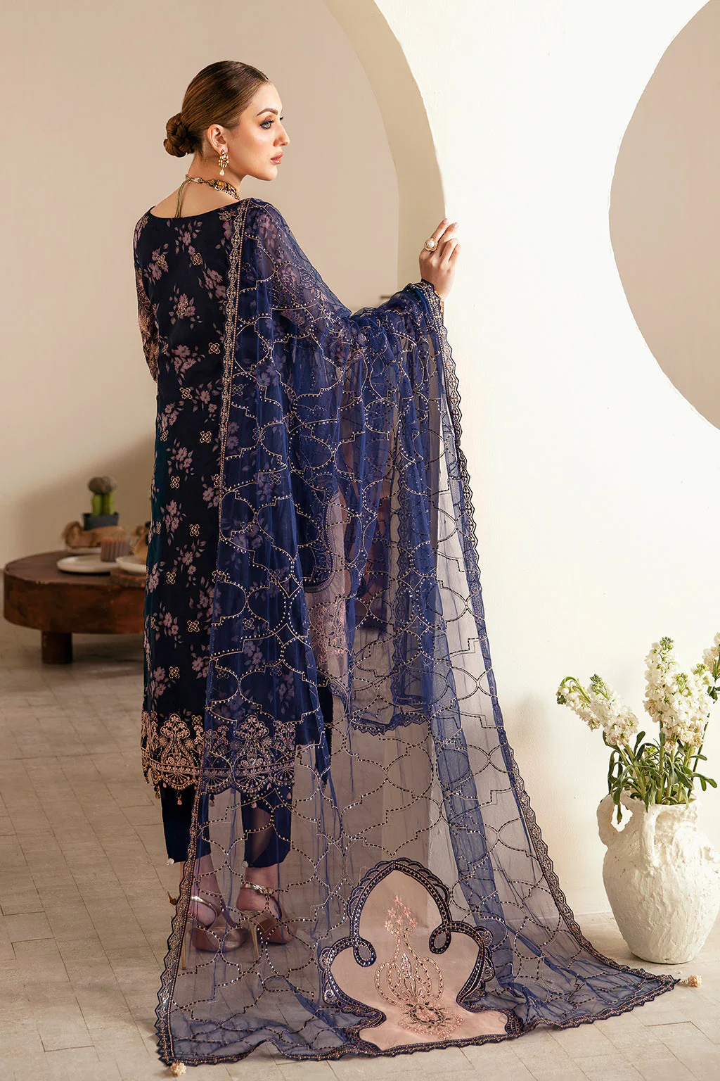 Ramsha Festive Organza Formals – E-101 - Image 2