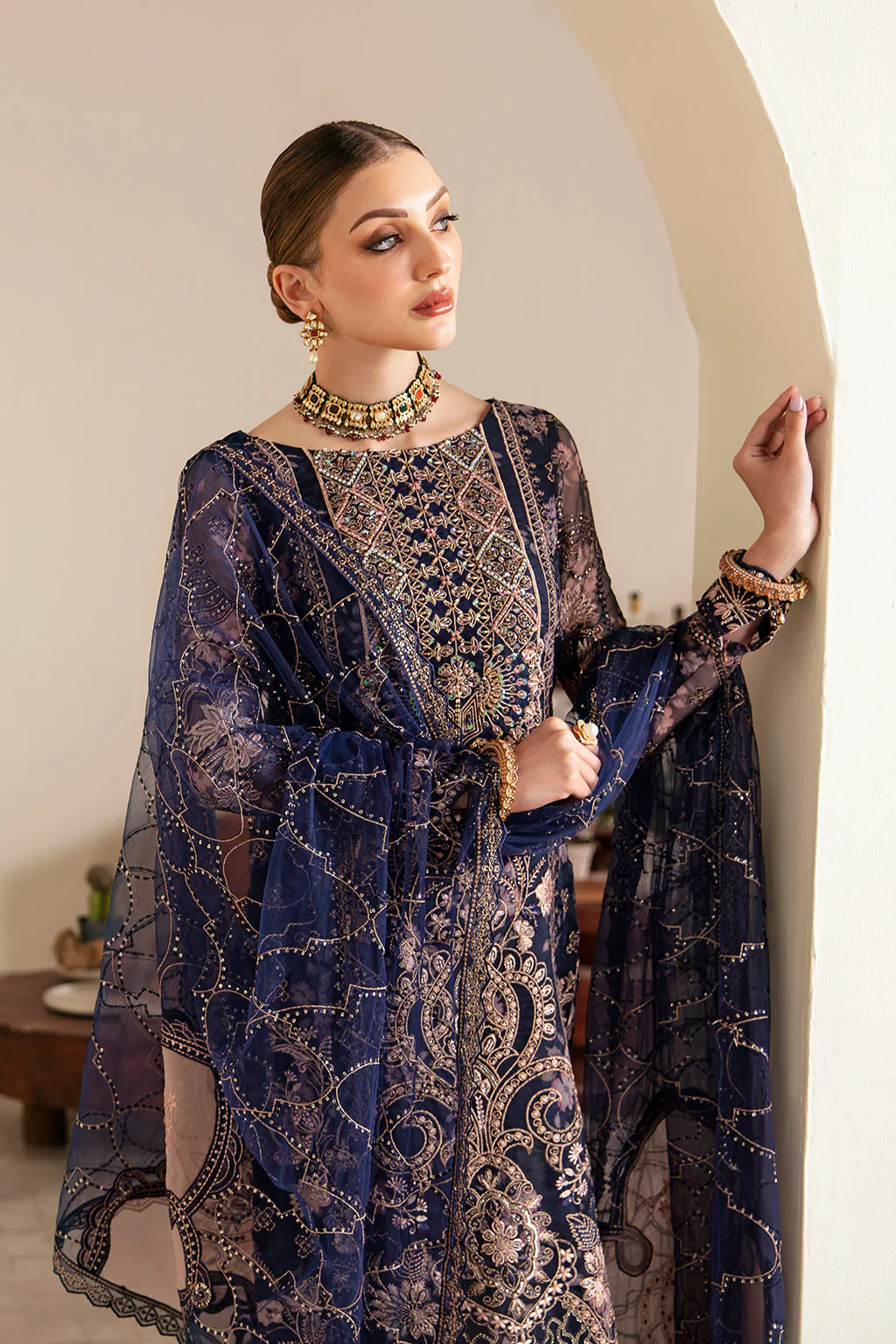 Ramsha Festive Organza Formals – E-101 - Image 6
