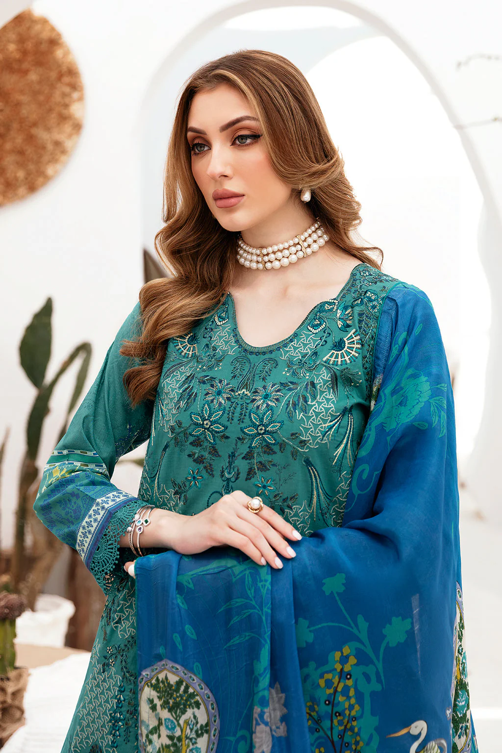 Ramsha Ghazal Lawn Collection – G-206 - Image 4