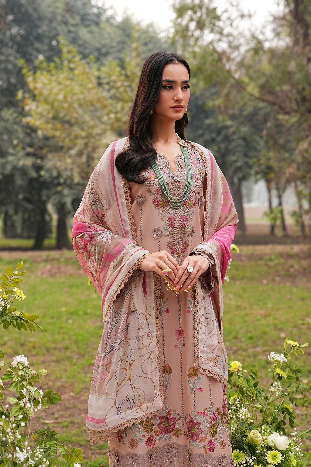 Ramsha Ghazal Lawn – G-602 - Image 6