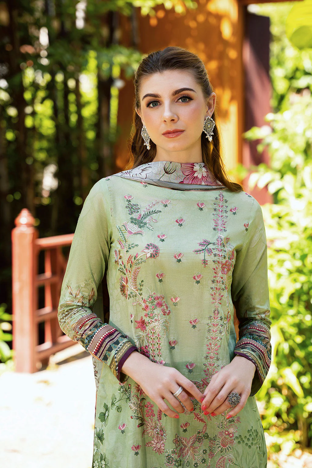 Ramsha Ghazal Summer Lawn – G-304 - Image 3