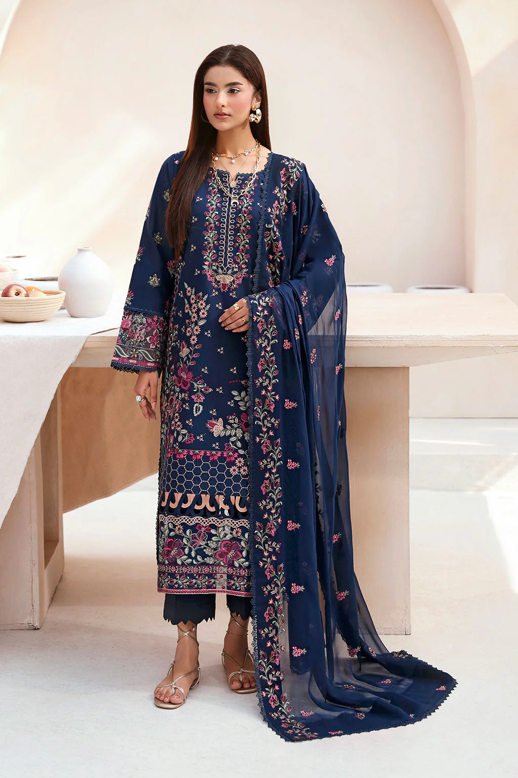 Ramsha Ghazal Summer Lawn – G-505 - Image 3